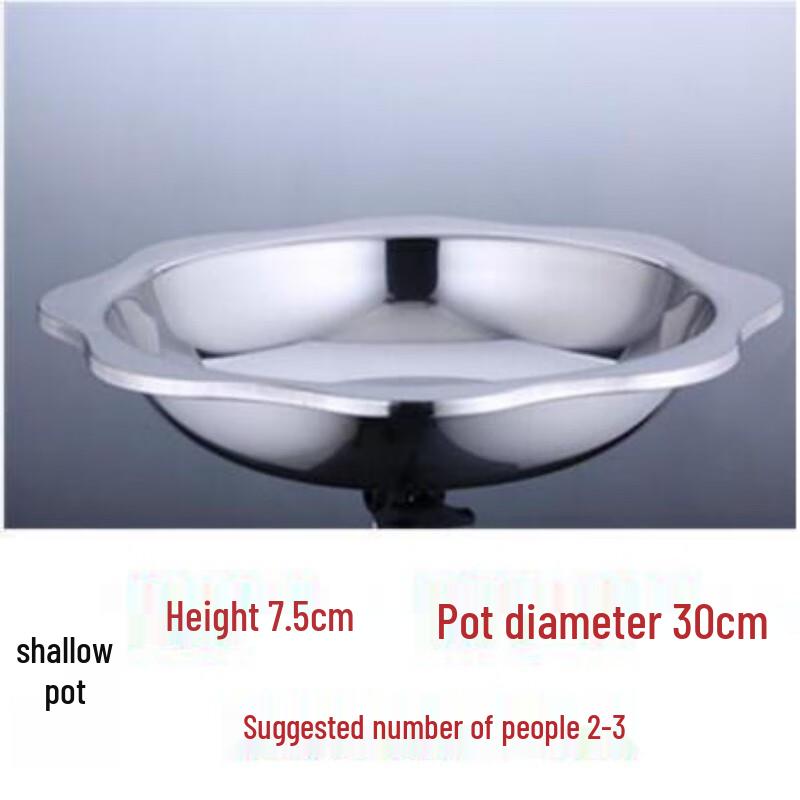 

Thickened Octagonal Stainless Steel Flat-Bottom Basin