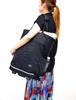 Carry Bag Tote Bag Lightweight 2WAY Travel Shopping Cart Shopping Carry Tote Sack Carry 23 Liter 23L 48 Cm Black [Solo Tourist] Carry-on 1.45kg TSC-80