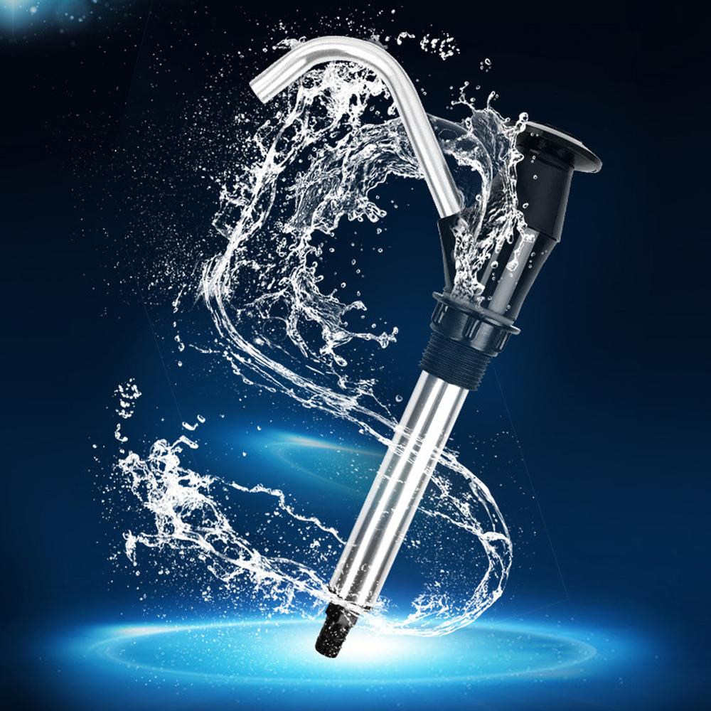 Håndvannpumpe Bærbar Manuell Vask Vannpumpe Kran for Bobil Reise Camping Tilhenger