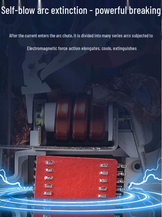 DZ47-63a 2P Miniature Circuit Breaker, 1P Air Conditioner Main Switch with Leakage Protection