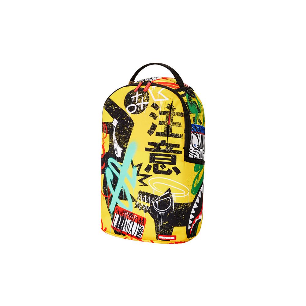 New SPRAYGROUND Polyester Backpack Large Unisex Yellow W0845809