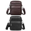 Borse a tracolla multifunzionali Pochette da cintura in pelle bovina Portamonete Moda Semplice Portatile Multitasche Casual per Sport all'aperto