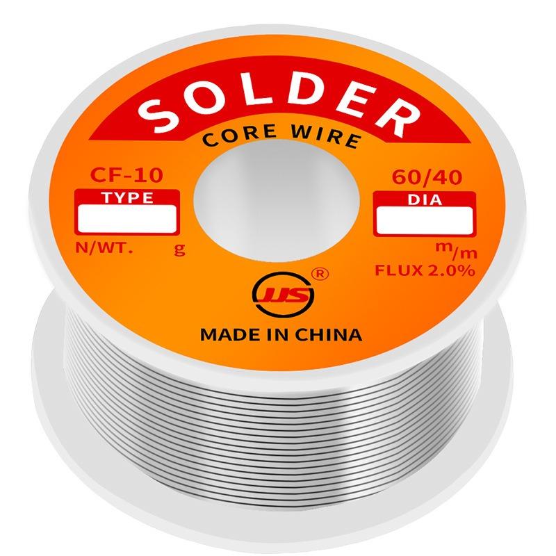 

Новый 50 г 60/40 оловянный канифольный сердечник припой для пайки Sn60 Pb40 флюс Yellow label 1.0/50g