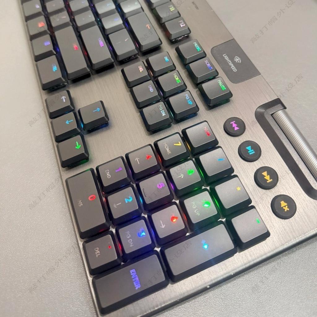 Vhodné pro mechanickou klávesnici Logitech G913 G913TKL G915 G813 G815, klávesy, US a evropské verze, průhledné klávesy