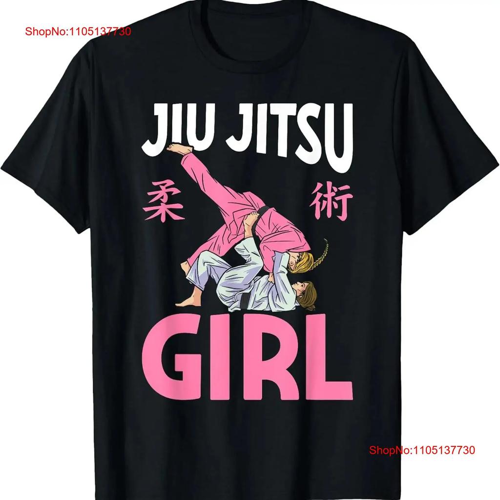 Jiu Jitsu Girl Bjj Martial Arts Cotton T Shirt S 3xl Made In Usa Vintage Washed Casual Streetwear Unisex Comfortable Versatile