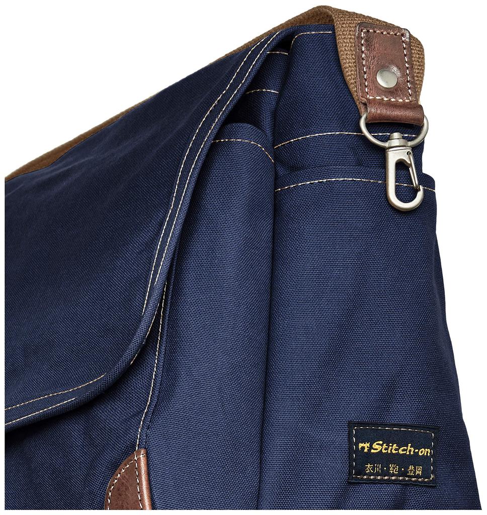 Shoulder Bag 52204 Navy [Stitch On]