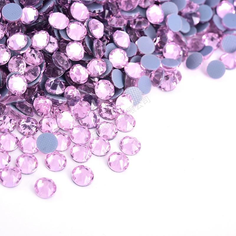 Eight Big And Eight Small Imitation Austrian Glass Hot Glue Bottom Hot Diamond Rhinestone Diy Clothing Accessories