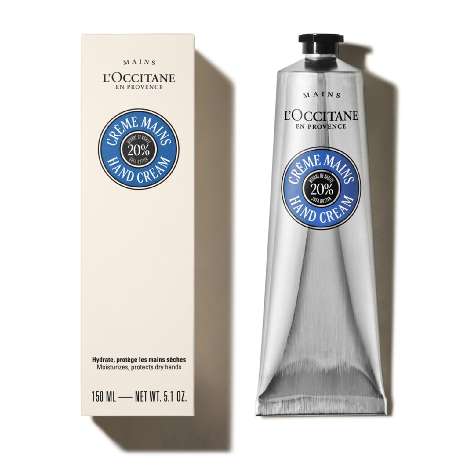 LOCCITANE Karite Comfort Shea Hand Cream 150mL Moisturizing Large Capacity