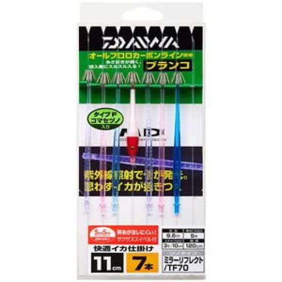 

DAIWA Comfortable Squid Mirror 11S RF SS 7 шт., плавающие, красные и белые
