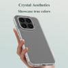 Per Xiaomi 17T Pro / 17T LeReach TOC Custodia Trasparente Morbido TPU + Pannello Posteriore in Acrilico Ultra-sottile Protezione Posteriore a 360°