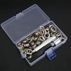 12mm Metall Nieten Messing Ösen Kit Schuhe Tasche Kleidung Zubehör