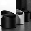 Coffee Knock Box Stainless Steel Shock Absorbent Espresso Knock Box Coffee Grind Dump Bin with Nonslip Base Accessories