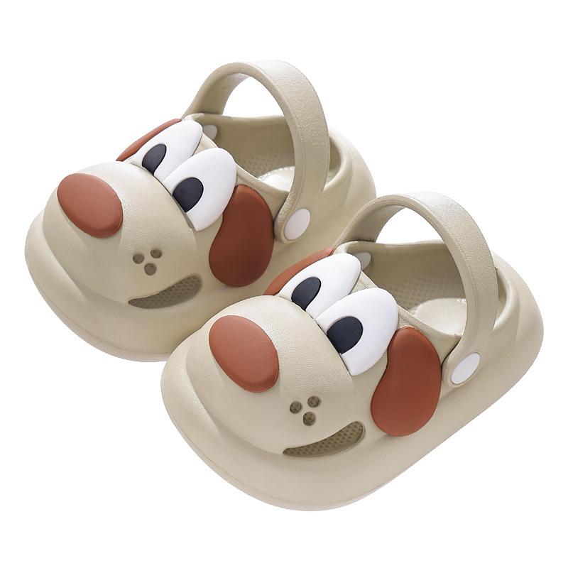 Children's Summer Clogs for Boys and Girls, Soft Sole Non-Slip Cartoon Beach Shoes for Toddlers and Infants