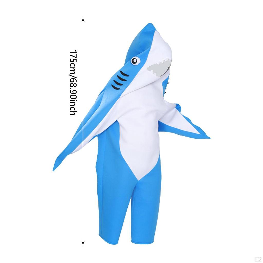Shark Costume Props Halloween for Role Playing Masquerade Bar Stage Show