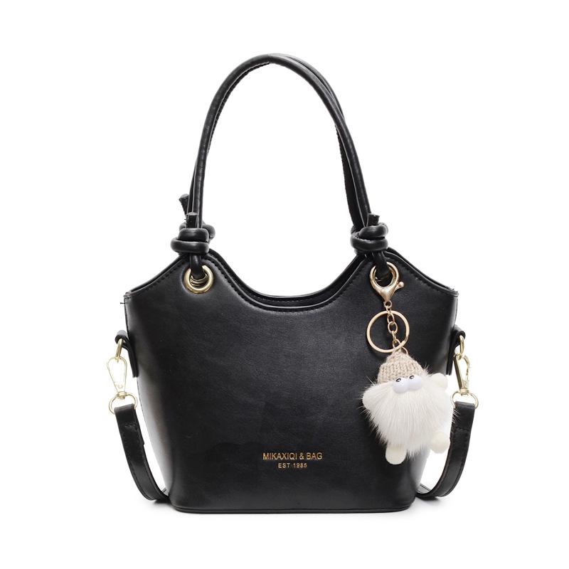 

Сумка-мессенджер для ручной переноски, женская, новая модная, универсальная маленькая сумка no pendant чёрный