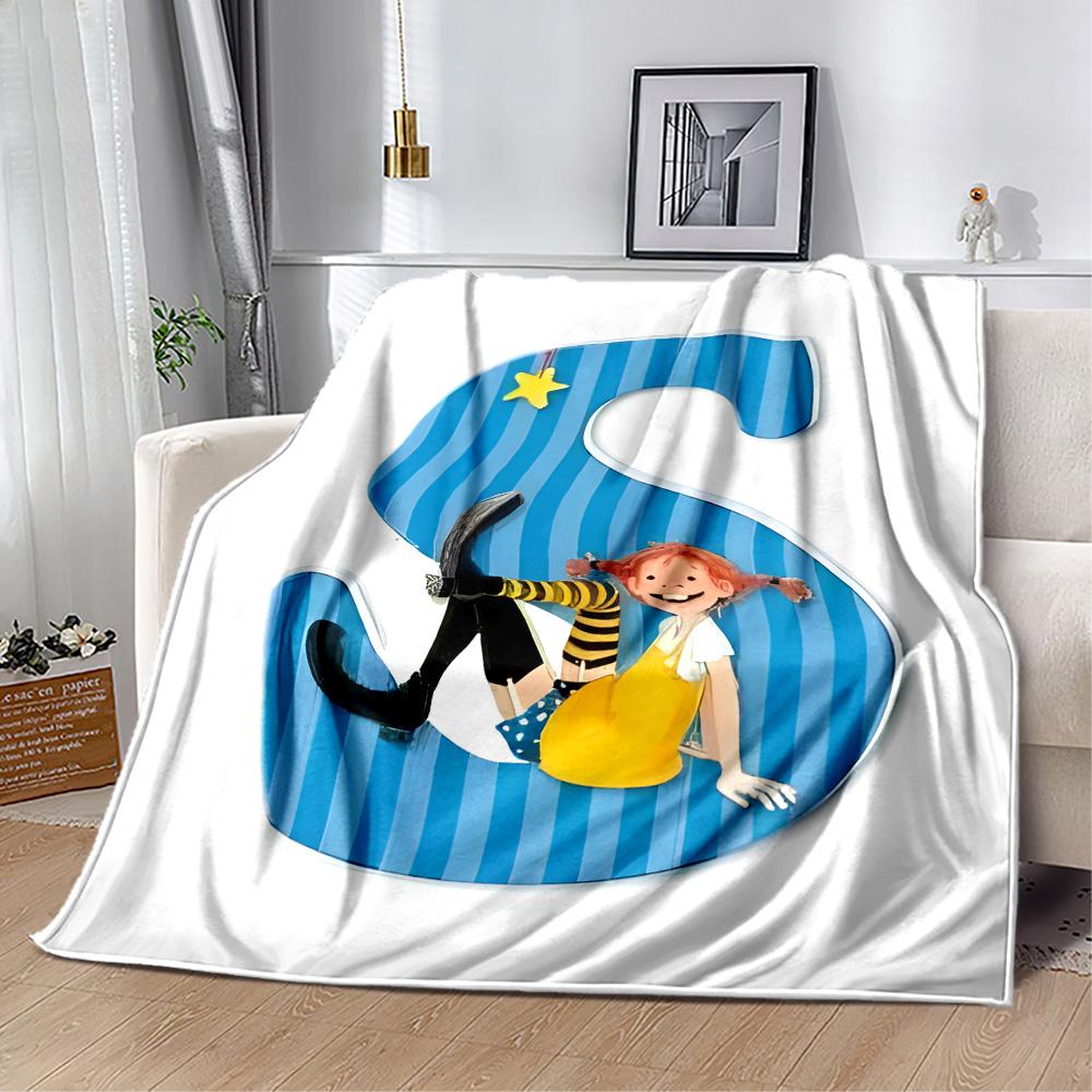 Coperta Avventure di Pippi Ultra Morbida Perfetta per Picnic Biancheria da Letto Ufficio Universale per Tutte le Stagioni Regalo Perfetto per Parenti e Amici