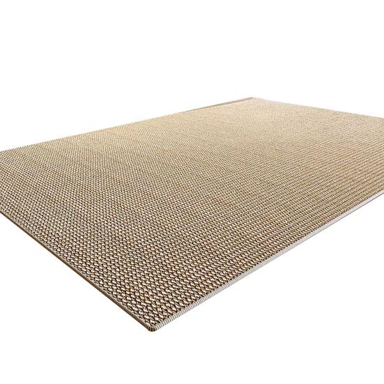 Woven Area Rug Non-Slip Faux Sisal Mat Rustic Boho Farmhouse Braided Rug