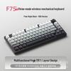 F75PRO Wireless 3-Mode RGB Hot-Swappable Mechanical Keyboard - 75% Layout for Gaming & Office