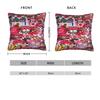 Pearto Poteto Anime Kasane Teto Virtual Singer Pillow Cover Square Pillow Case Cushion Cover Pillowcases For Home Decoration