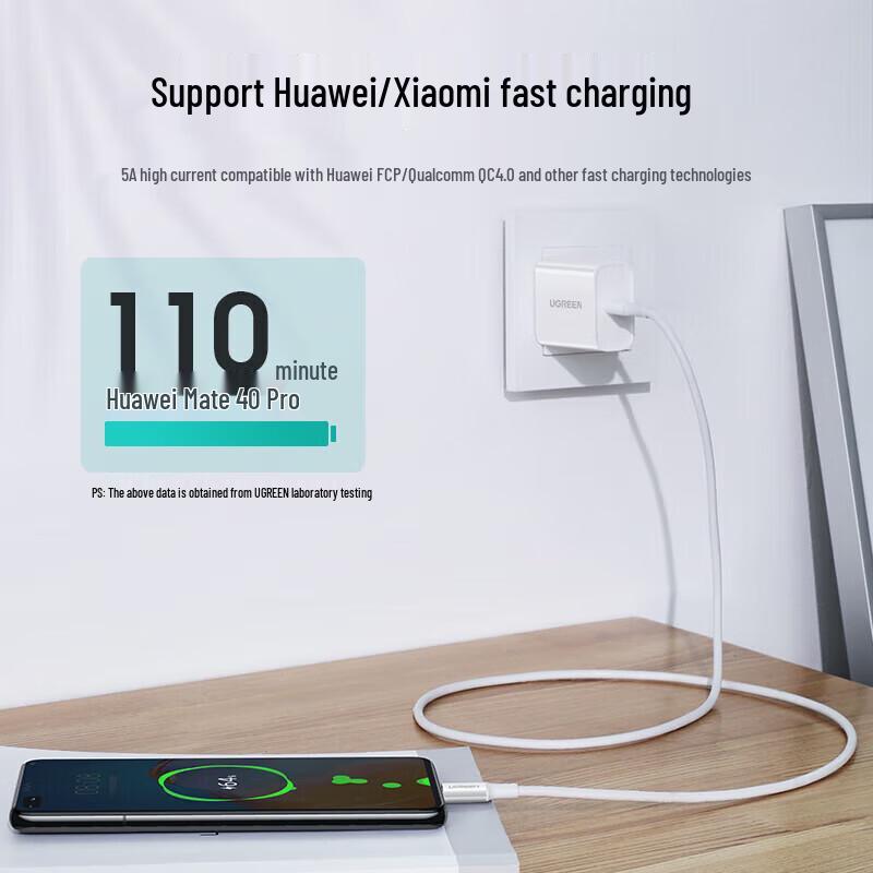 UGREEN Type-C to Type-C 100W PD Fast Charging Data Cable