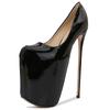 22cm Platform Super Stiletto High Heels Pumps Sexy Patent Leather Red Pink Extreme Heeled Party Fetish Wedding Shoes Big Size 50