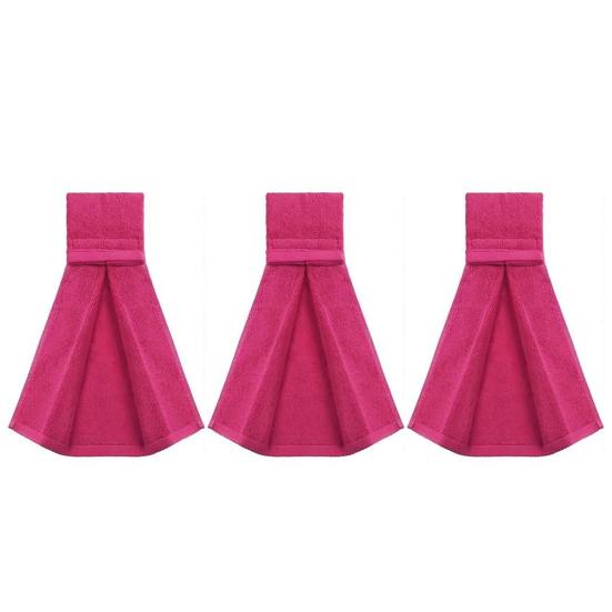 3Pcs Cotton Football Towel Set Easy To Clean Comfortable Fastener Tape Absorbent Hand Towels for Gym Yoga Golf