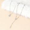 European-Style Double Layer Clavicle Pendant Necklace for Women