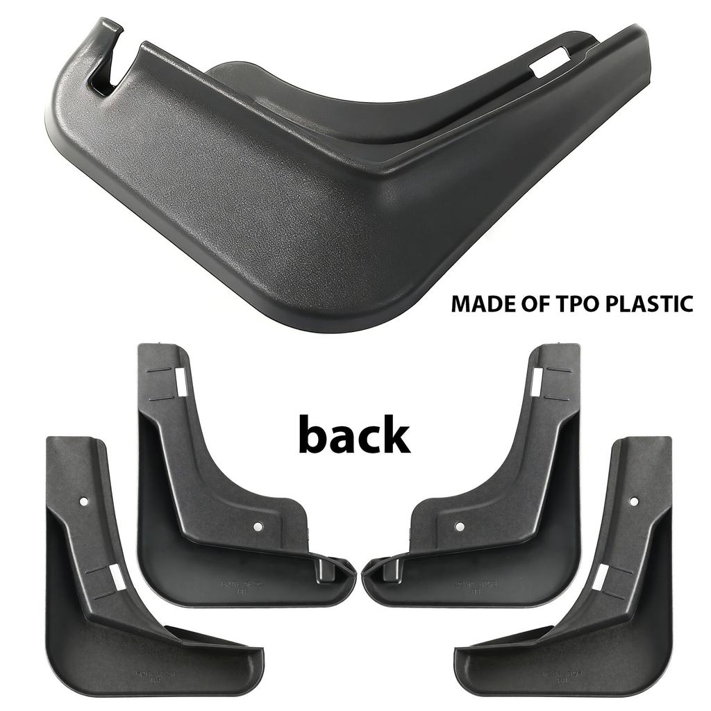 Set of 4 For MG ZS MK2 PRO 2024 2025 2026 Hybrid Petrol Mud Flaps Splash Guard Mudguard Fender Cover Front Rear
