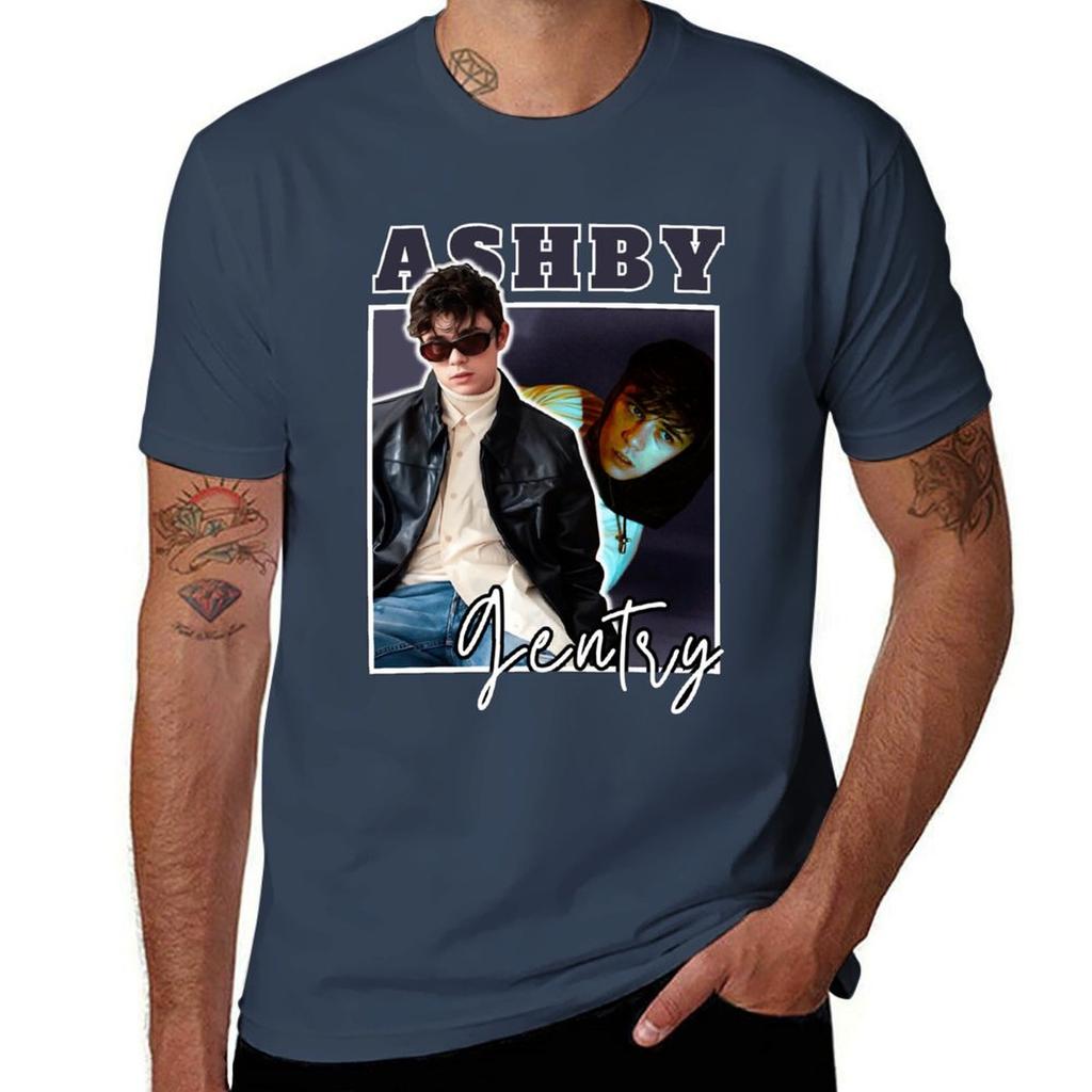 Ashby Gentry (Actor) Tshirt Unisex T Shirt Cotton Anime Tshirt T Shirts For Unisex Cotton Tshirt