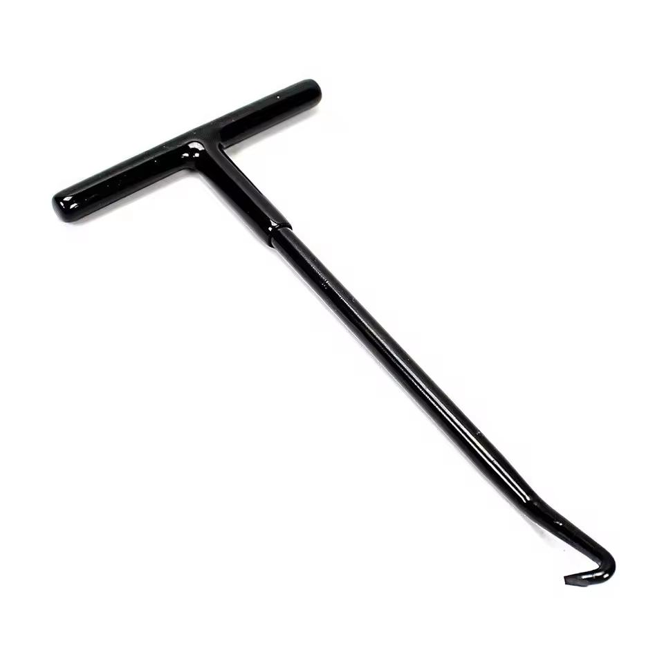 Exhaust Spring Puller Motorcycle Handle  T Shaped  Exhaust Pipe Spring Wrench Puller Installer Hook Tool With Rubber Coating