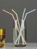 Bunte Trink-Kunststoffstrohhalme Milchshake-Bar Party-Strohhalme Trinken Hochzeit Küche Getränke-Strohhalme Großhandel