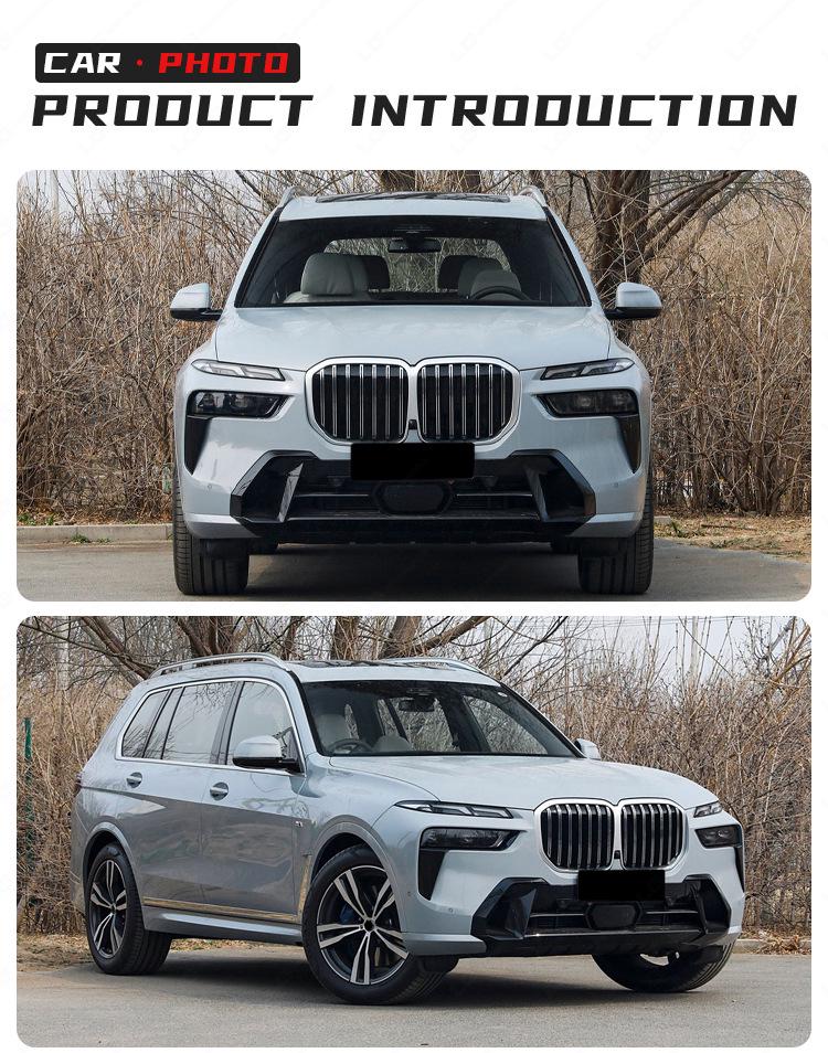 BMW X7 G07 LCI M-Tech Sport Body Kit: Bumpers, Headlights & Taillights Upgrade