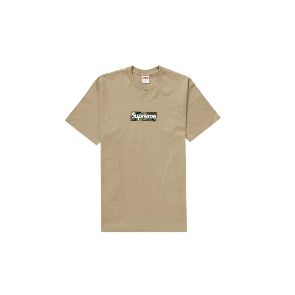 T-shirt Supreme Box Logo FW23 Khaki