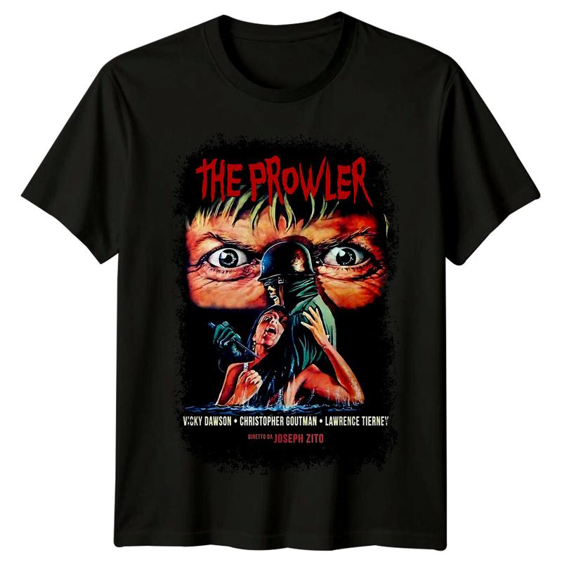 Der Prowler (1981) Unisex T-Shirt im Stil eines Filmplakats Retro 80er Jahre Tee