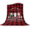 Thanksgiving Pumpkin Blanket Super Soft Flannel Throw Blankets Pumpkin Turkey Maple Leaf Gnome Plaid Blanket Plush Blankets Gift