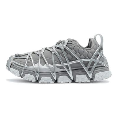 Li Ning Mix Ace Shock Absorbing Non-Slip Wear-Resistant Supportive Lightweight Low-Top Running Shoes Women Sneaker Shark-Gray ARYR014-5