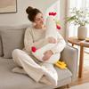 Chick Plush Pillow, Long Body Stuffed Animal for Sleeping, Soft Body Pillow for Adults, Removable Hugging Toy for Bed