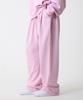 UNKNOWN PLANET Daily Double-Pleat Wide Pigment Sweatpants Baby Pink
