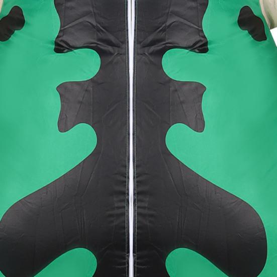 Nadmuchiwany kostium żaby dla dorosłych i dzieci, zabawny kostium żaby do nadmuchiwania z pompką powietrza, kombinezon żaby na całe ciało na Halloween, cosplay