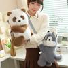 Backpack Panda Plush Child Animal Doll Crossbody Bag Cute Fox Doll Bag Plushie