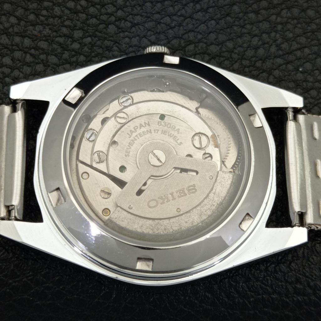 REFURBISHED SEIKO 5 AUTOMATIC 6309A VINTAGE JAPAN MENS ARABIC WATCH A441435-5 Sk-a441435