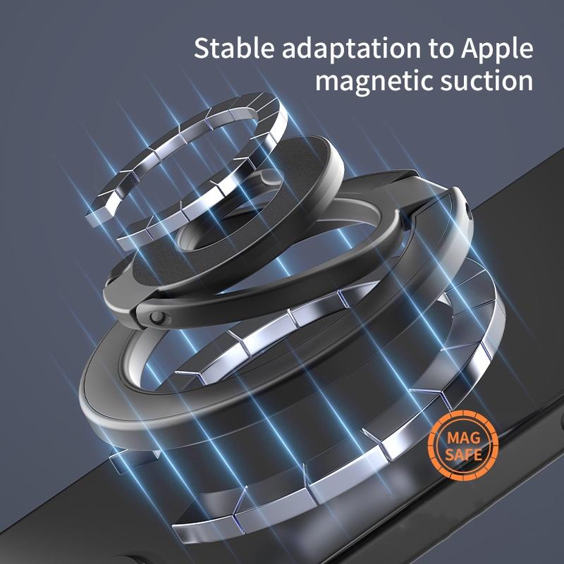 Til Magsafe Mobiltelefon Greb Dobbelsidet Magnetisk Ring Telefonholder Mobiltelefon Stander Telefon Tilbehør Støtte Telefon Greb Tok