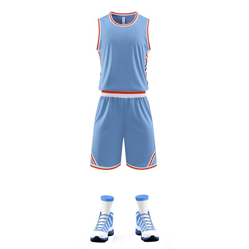 College Student & Children's Basketball Team Uniform Set - Competition & Training Vest