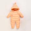 MO Infant Toddler Baby Kids Winter Romper Thicken Hooded Warm Jumper Suit Outdoor