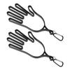 2Pcs Golfs Glove Stretcher Support Frame Golfs Glove Holder Hanger Keeper Rack Golfs Glove Dryer Shaper Tool for Golfer