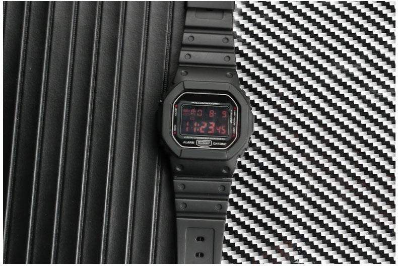 For Casio G-SHOCK GW-M5610 DW5600 DW5700 DW6900 Smart Watch Waterproof Watchbands  Man Sport Silicone Small Square Resin Strap