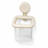 Punch‑Free Suction Cup Wall Mount Storage Holder, Wall Hanging Mini Organizer Cup for Makeup Brushes Toothbrush Small Sundries, Removable Suction