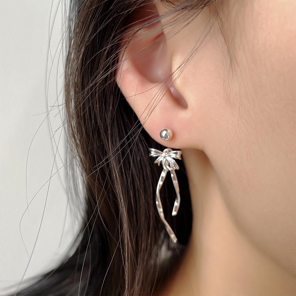 Elegant Lotus Tassel Earrings - Chinese Style Flower Danglers