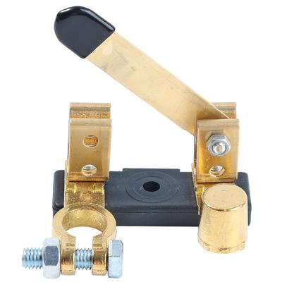 Battery Cutoff Switch, Blade Type, 250A, 12V-24V, Made of Brass,