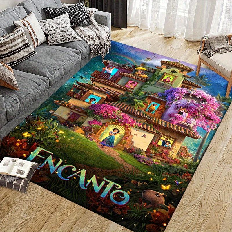 1pc Encanto Carpet Area Rug, Bedroom, and Playroom Durable, Stain-Resistant, and Easy To Clean, Living Room